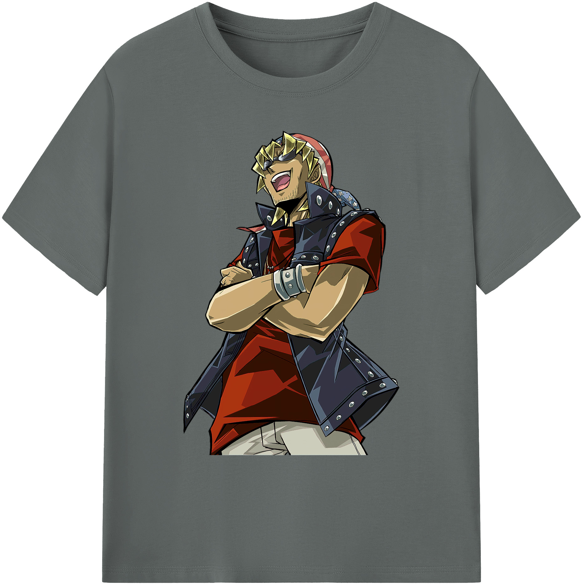 （画像用） 遊☆戯☆王 Yu-Gi-Oh! 綿100％ メンズ半袖Tシャツ｜肌触りやわらか＆通気性